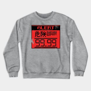 Alert 99.99 [Full Distressed] Crewneck Sweatshirt